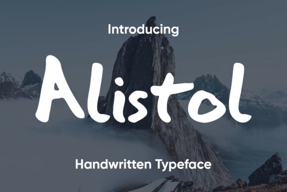 Alistol Handwritten Font: A Natural Fit for Boutique Web Design