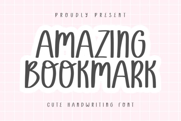 Amazing Bookmark Font for Web Design