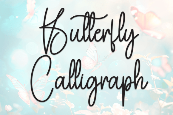 Butterfly Calligraph: A Script Amp Font Built for Modern Web Design