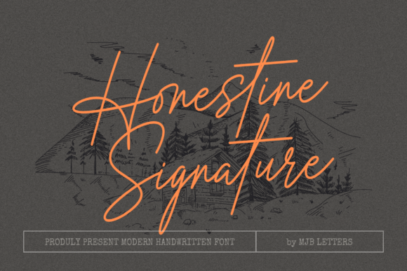 Honestine Signature: A Font That Elevates Your Brand