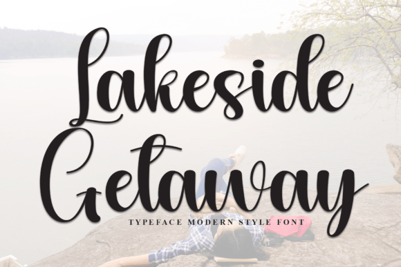Lakeside Getaway: A Handwritten Font for Makers and Sellers