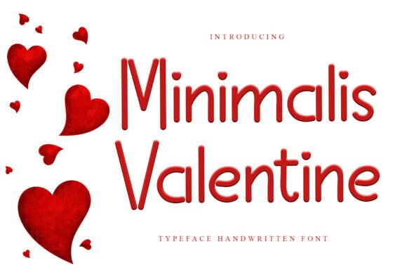 Minimalis Valentine: A Handwritten Font for Heartfelt Editorial Design