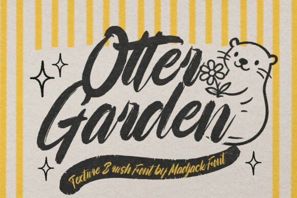Otter Garden: A Handwritten Font for Thoughtful Product Design