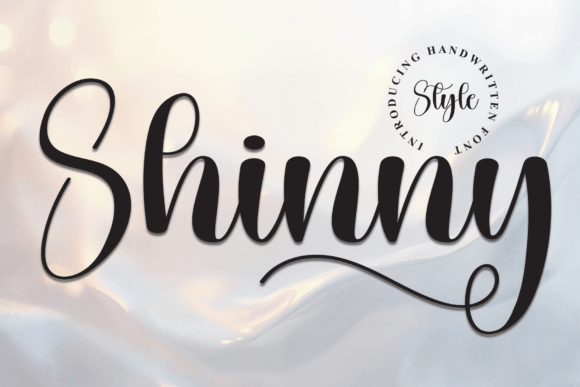 Shinny: A Script Typeface for Thoughtful Editorial Design