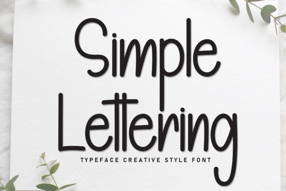 Simple Lettering Font for a Brand That Feels Like You