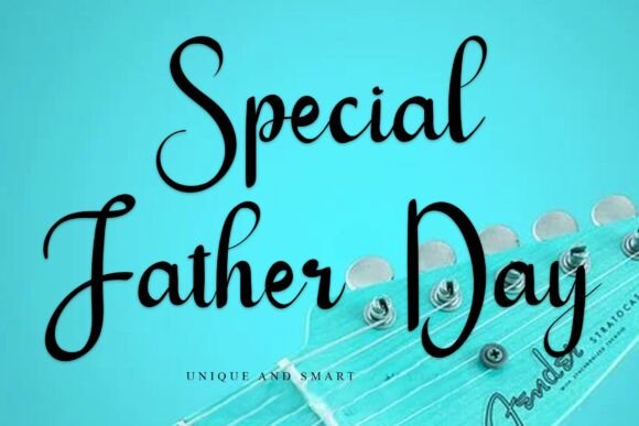 Special Father Day Font for Bold Campaigns