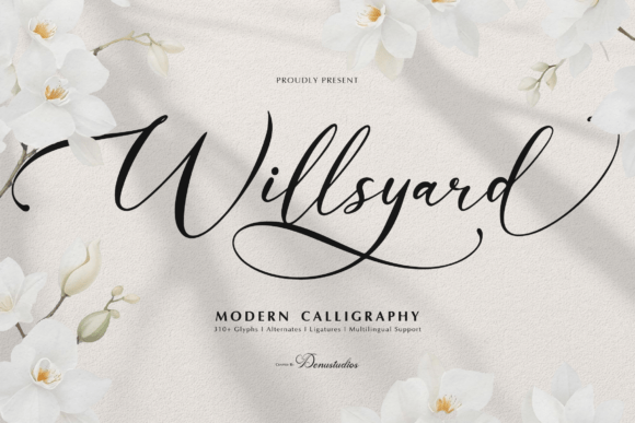 Willsyard: A Modern Calligraphy Font