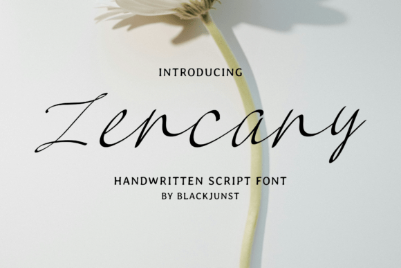 Zencany: The Handwritten Script Font That Elevates Handmade Brands